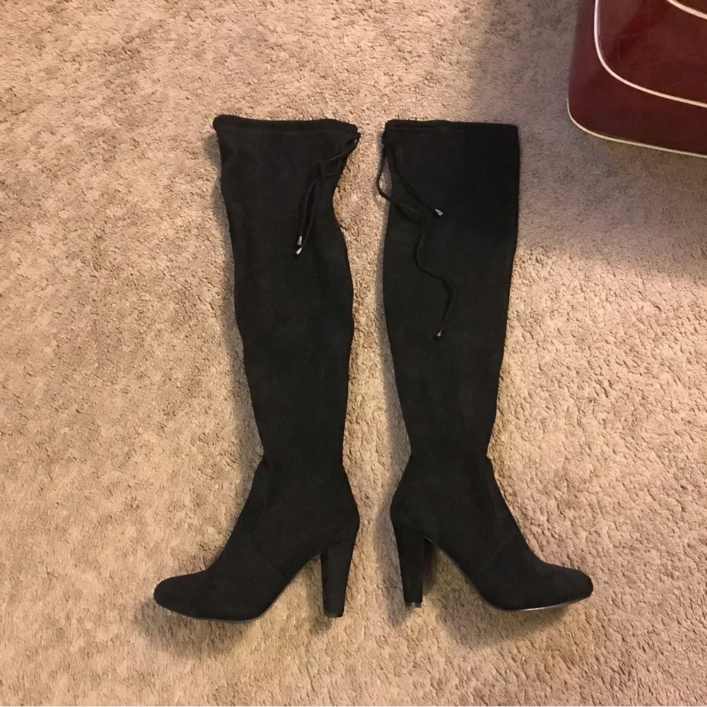 Vepose Women's 992 Thigh High |Over The Knee Boots Suede Long Boot